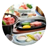 温泉　旅　米沢牛